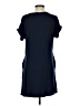 Capella Apparel Solid Blue Casual Dress Size S - photo 2