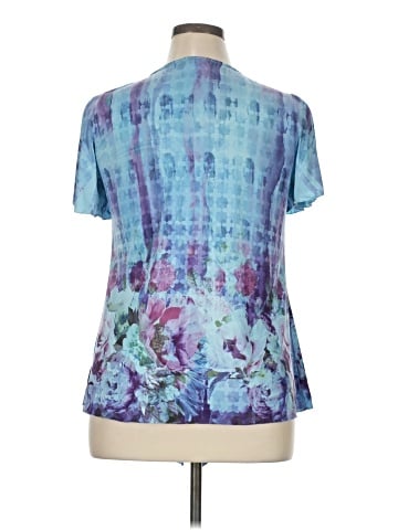 One World Short Sleeve Blouse (view 2)