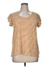 Eyeshadow Stripes Orange Short Sleeve T-Shirt Size XL - photo 1