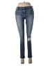 J Brand Hearts Blue Jeans Size 26 waist - photo 1