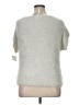 Jennifer Lopez Silver Short Sleeve Top Size XL - photo 2