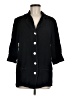 Sleeper 100% Viscose Black 3/4 Sleeve Button-Down Shirt Size M - photo 1