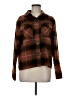 BB Dakota by Steve Madden 100% Polyester Plaid Brown Jacket Size M - photo 1