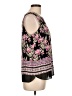 Rose + Olive 100% Polyester Black Sleeveless Blouse Size L - photo 4