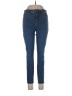 Ann Taylor Solid Blue Jeans Size 10 - photo 1