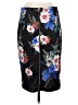 T Tahari Floral Black Formal Skirt Size M - photo 2