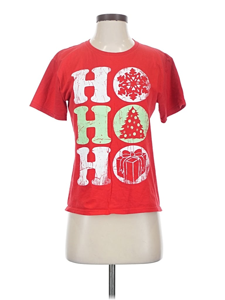 Pre-owned Fifth Sun Short Sleeve T-shirt In Red