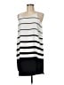 BB Dakota 100% Polyester Stripes White Casual Dress Size M - photo 1