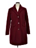 Laundry by Shelli Segal 100% Polyester Burgundy Coat Size XL - photo 1