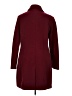 Laundry by Shelli Segal 100% Polyester Burgundy Coat Size XL - photo 2