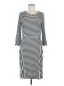 Unbranded Stripes Black Casual Dress Size M (estimated) - photo 1