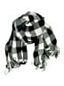 Unbranded Checkered-gingham Gray Black Scarf One size - photo 1