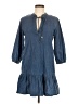 Studio F Blue Casual Dress Size 8 - photo 1