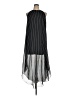 Unbranded 100% Polyester Stripes Black Casual Dress Size 1X - photo 1
