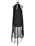 Unbranded 100% Polyester Stripes Black Casual Dress Size 1X - photo 2