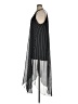 Unbranded 100% Polyester Stripes Black Casual Dress Size 1X - photo 5