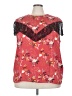 CAPSULE 100% Polyester Red Sleeveless Blouse Size 26 - photo 1