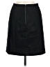Vetta Solid Black Denim Skirt Size 6 - photo 2