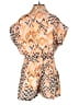 Chufy Print Orange Romper Size S - photo 2