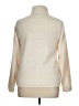 Just Be... 100% Polyester Solid Ivory Faux Fur Jacket Size 1X - photo 2