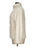 Just Be... 100% Polyester Solid Ivory Faux Fur Jacket Size 1X - photo 5