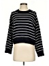 T Tahari Stripes Black Pullover Sweater Size XS - photo 1