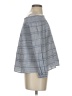 Unbranded 100% Cotton Gray Long Sleeve Blouse Size XXS (estimated) - photo 4