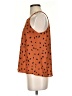 Mine 100% Polyester Orange Sleeveless Blouse Size S - photo 5
