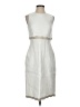 J.Crew Solid White Ivory Casual Dress Size 2 (tall) - photo 1