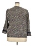 wonderly Gray 3/4 Sleeve Blouse Size XXL - photo 2