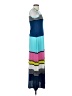 Lularoe Color Block Blue Casual Dress Size XS - photo 4