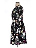 Eyeshadow Floral Black Casual Dress Size 1X - photo 5
