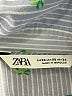 Zara Hearts Blue 3/4 Sleeve Button-Down Shirt Size XS - photo 7