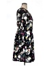 Eyeshadow Floral Black Casual Dress Size 1X - photo 4