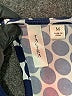 Tacera Polka Dots Blue Casual Dress Size M - photo 7