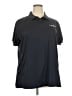 Harriton 100% Polyester Black Short Sleeve Top Size 3X - photo 1