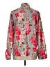 Unbranded 100% Polyester Floral Pink Long Sleeve Blouse Size L - photo 2