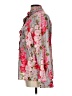 Unbranded 100% Polyester Floral Pink Long Sleeve Blouse Size L - photo 5