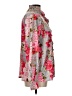 Unbranded 100% Polyester Floral Pink Long Sleeve Blouse Size L - photo 4