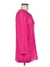 Tacera Pink Long Sleeve Blouse Size M - photo 4