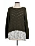 Apt. 9 Green Long Sleeve Blouse Size L - photo 1