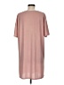 Just Fab Solid Pink Casual Dress Size M - photo 2