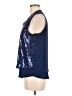Ro & De Blue Sleeveless Blouse Size M - photo 5
