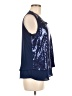Ro & De Blue Sleeveless Blouse Size M - photo 4