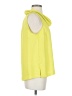 Vince Camuto 100% Polyester Yellow Sleeveless Blouse Size S - photo 4