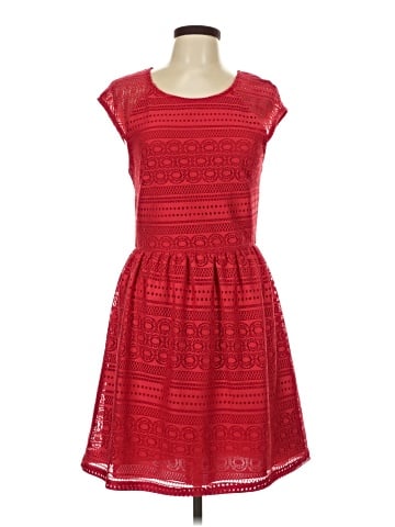 Buttons Casual Dress (view 1)