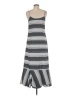 Thakoon Stripes Gray Casual Dress Size 6 - photo 2