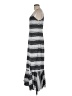 Thakoon Stripes Gray Casual Dress Size 6 - photo 5