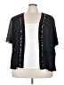 Maggie Barnes 100% Polyester Black Kimono Size 32 - photo 1