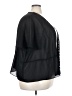 Maggie Barnes 100% Polyester Black Kimono Size 32 - photo 4